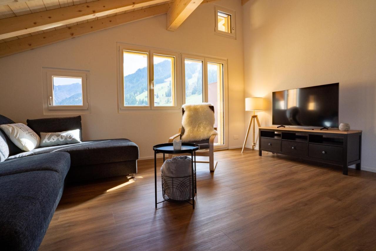 Chuenislodge2- Zwei Balkone, Gemuetlicher Kamin, Top Aussicht Adelboden Eksteriør billede