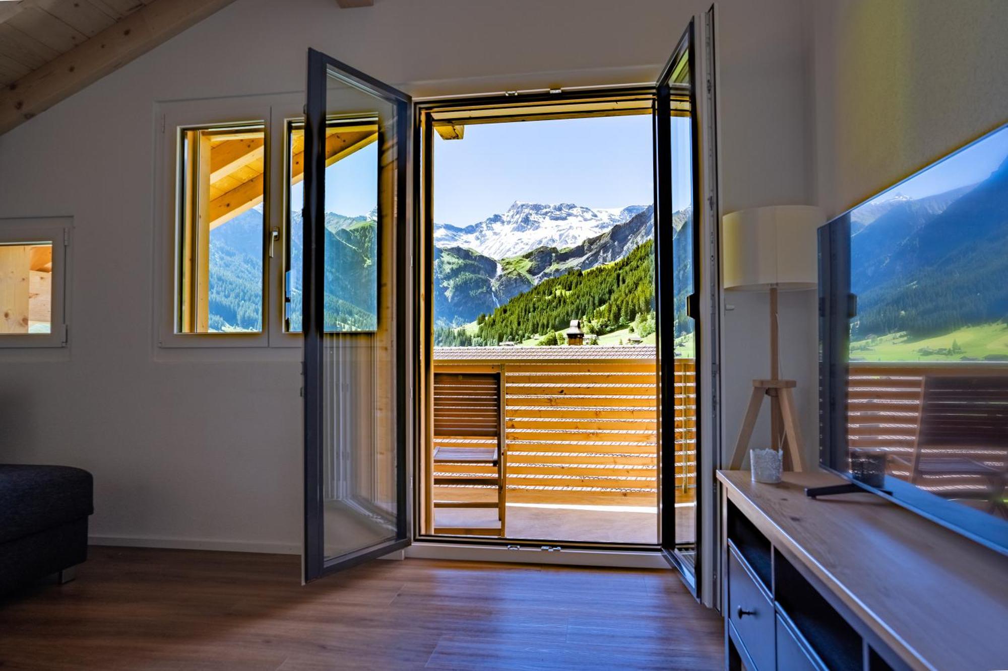 Chuenislodge2- Zwei Balkone, Gemuetlicher Kamin, Top Aussicht Adelboden Eksteriør billede